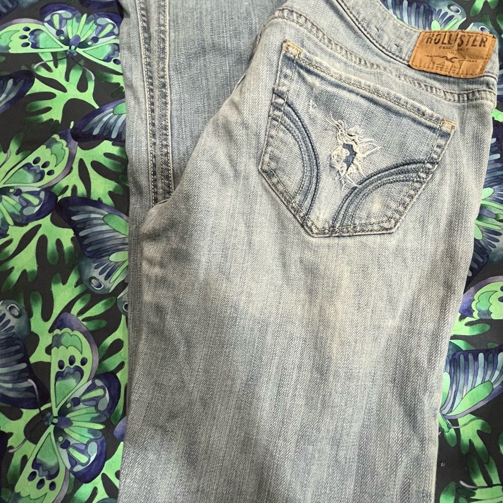 Hollister Light Blue Ripped - Picture 7 of 13